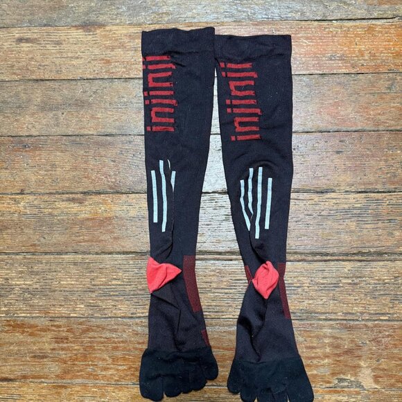 NEW Injini Unisex Ultra Compression Toe Socks, Medium - Picture 4 of 4